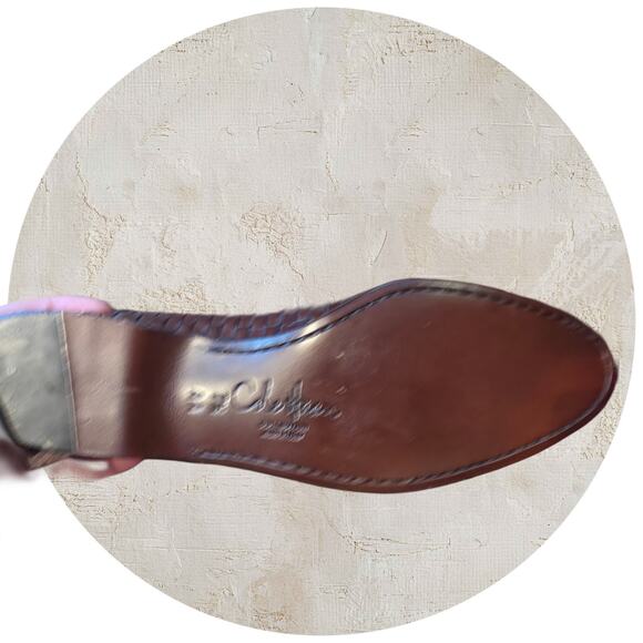 Cole Haan Dark Brown Leather Tassel Loafers - Picture 7 of 8